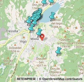Mappa Via dello Stadio Fraz Miola, 38042 Baselga di Piné TN, Italia (0.968)