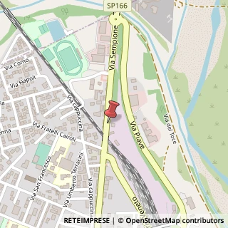 Mappa Via Sempione, 6, 28845 Domodossola, Verbano-Cusio-Ossola (Piemonte)
