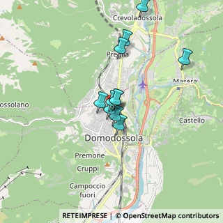 Mappa Via Umberto Terracini, 28845 Domodossola VB, Italia (1.24909)