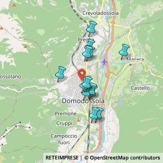 Mappa Via Umberto Terracini, 28845 Domodossola VB, Italia (1.39615)