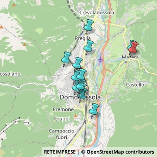 Mappa Via Umberto Terracini, 28845 Domodossola VB, Italia (1.40692)