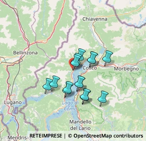 Mappa Via Manzi Don Giovanni, 22014 Dongo CO, Italia (10.05667)