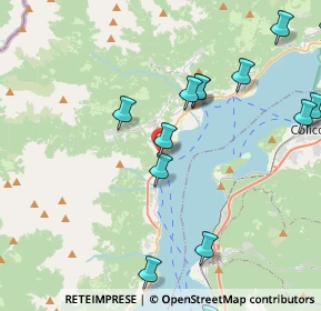 Mappa Via Manzi Don Giovanni, 22014 Dongo CO, Italia (4.89643)