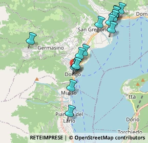 Mappa Via Manzi Don Giovanni, 22014 Dongo CO, Italia (1.93)