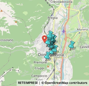 Mappa Via Clemente Rebora, 28845 Domodossola VB, Italia (0.91167)