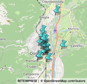 Mappa Via Trento, 28845 Domodossola VB, Italia (0.9625)