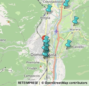 Mappa Via Trento, 28845 Domodossola VB, Italia (1.90727)