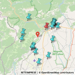 Mappa Via Giais, 33086 Montereale Valcellina PN, Italia (8.057)
