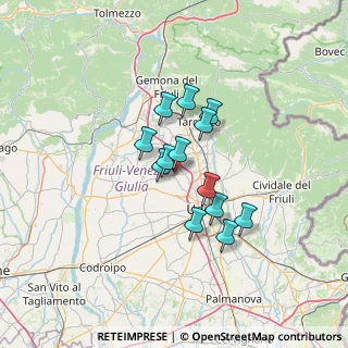 Mappa Via Colmalisio, 33030 Moruzzo UD, Italia (9.46769)