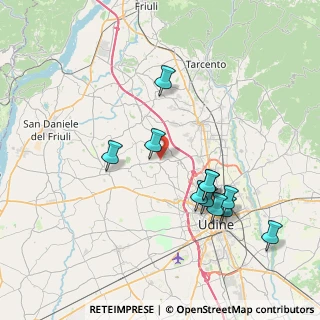 Mappa Via Colmalisio, 33030 Moruzzo UD, Italia (7.49455)