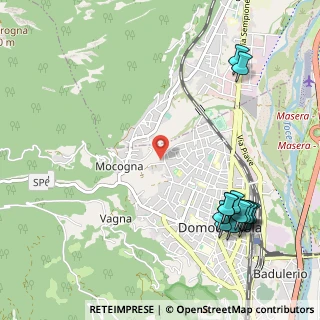 Mappa Via al Bogna, 28845 Domodossola VB, Italia (1.36214)