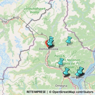 Mappa Via al Bogna, 28845 Domodossola VB, Italia (18.75941)