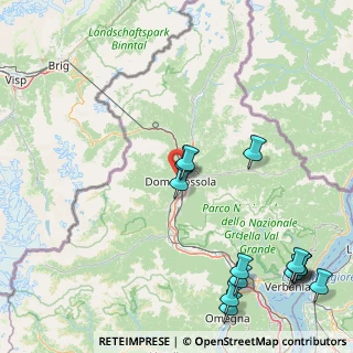 Mappa Via al Bogna, 28845 Domodossola VB, Italia (22.79286)