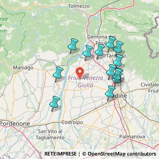 Mappa Via Giovanni XXIII, 33030 Rive D'arcano UD, Italia (14.10615)