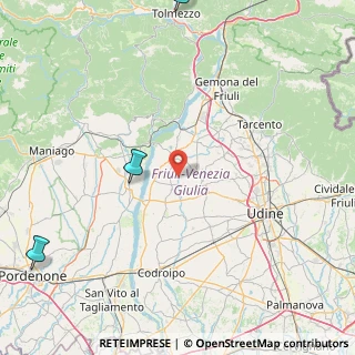 Mappa Via Giovanni XXIII, 33030 Rive D'arcano UD, Italia (46.83917)