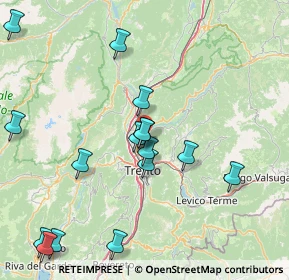 Mappa Via del Castèl di Cortesano, 38121 Cortesano TN, Italia (17.815)