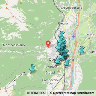 Mappa Via Brodolini, 28865 Domodossola VB, Italia (1.569)