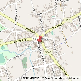 Mappa Piazza Matteotti, 19, 33010 Pagnacco, Udine (Friuli-Venezia Giulia)