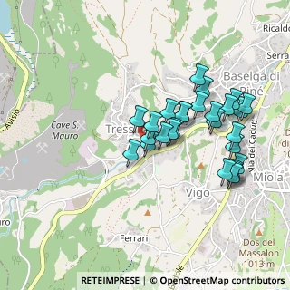 Mappa Baselga Di Pinè, 38042 Baselga di Piné TN, Italia (0.42222)