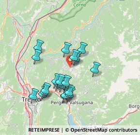 Mappa Baselga Di Pinè, 38042 Baselga di Piné TN, Italia (6.3585)