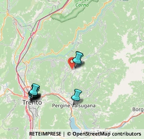 Mappa Baselga Di Pinè, 38042 Baselga di Piné TN, Italia (8.30714)