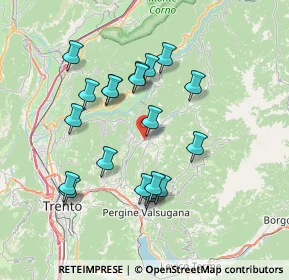 Mappa Località, 38042 Baselga di Piné TN, Italia (6.747)