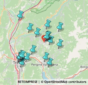 Mappa Località, 38042 Baselga di Piné TN, Italia (6.973)