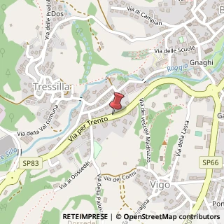 Mappa Via Per Trento, 13, 38042 Baselga di Piné, Trento (Trentino-Alto Adige)