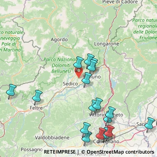Mappa Via Col del Vin, 32100 Belluno BL, Italia (19.97588)