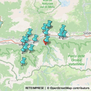 Mappa LOCALITA' FRASNINO, 23010 Tartano SO, Italia (6.51438)
