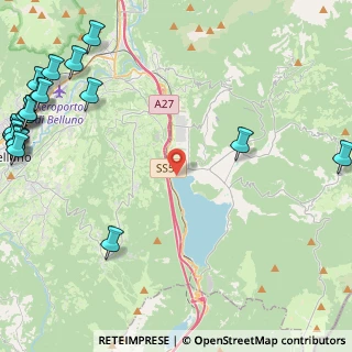 Mappa Strada Statale, 32014 Ponte Nelle Alpi BL, Italia (7.239)
