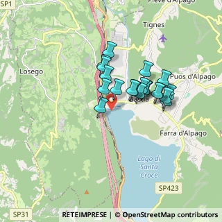Mappa Strada Statale, 32014 Ponte Nelle Alpi BL, Italia (1.3145)