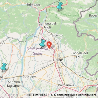 Mappa Strada De Liule, 33030 Moruzzo UD, Italia (56.67538)