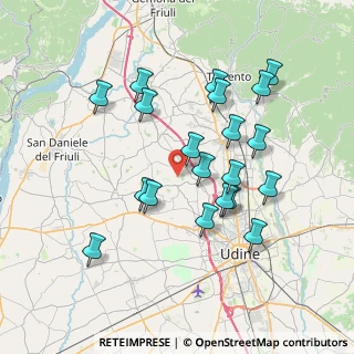 Mappa Strada De Liule, 33030 Moruzzo UD, Italia (7.042)