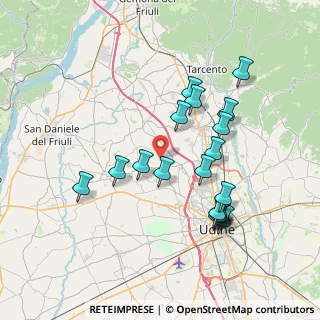 Mappa Strada De Liule, 33030 Moruzzo UD, Italia (7.23158)