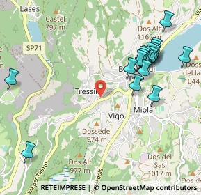 Mappa Frazione Tressilla, 38042 Baselga di Piné TN, Italia (1.108)