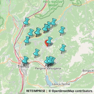 Mappa Frazione Tressilla, 38042 Baselga di Piné TN, Italia (6.731)