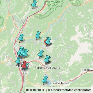 Mappa Frazione Tressilla, 38042 Baselga di Piné TN, Italia (9.0045)