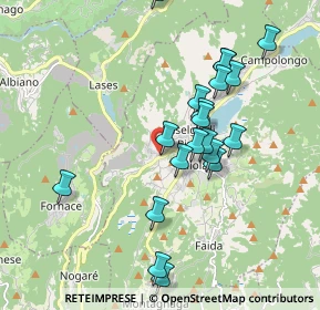 Mappa Frazione Tressilla, 38042 Baselga di Piné TN, Italia (1.805)