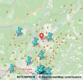 Mappa Frazione Tressilla, 38042 Baselga di Piné TN, Italia (6.398)