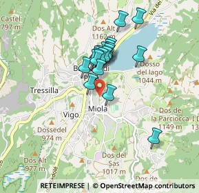 Mappa Via del Dòs di Mióla, 38042 Baselga di Piné TN, Italia (0.6635)