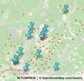 Mappa Via del Dòs di Mióla, 38042 Baselga di Piné TN, Italia (4.26308)