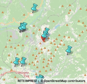 Mappa Via del Dòs di Mióla, 38042 Baselga di Piné TN, Italia (5.55067)