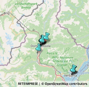 Mappa Via Pello, 28859 Trontano VB, Italia (10.58286)