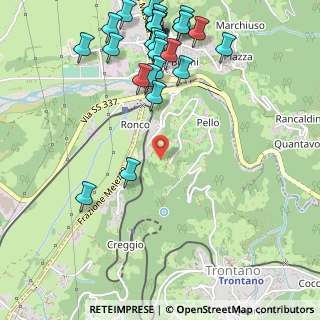 Mappa Via Pello, 28859 Trontano VB, Italia (0.68148)