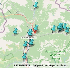 Mappa Via Pello, 28859 Trontano VB, Italia (8.4425)