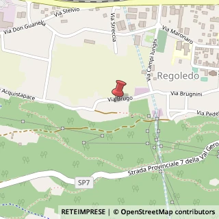 Mappa Via Brugo, 25, 23013 Cosio Valtellino, Sondrio (Lombardia)