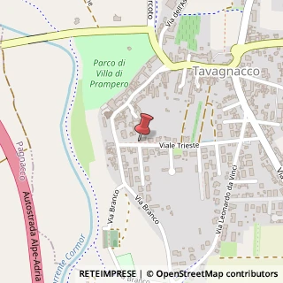 Mappa Viale Trieste, 5, 33010 Tavagnacco, Udine (Friuli-Venezia Giulia)
