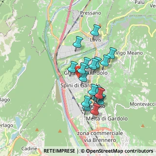 Mappa Via Vienna, 38014 Trento TN, Italia (1.37684)