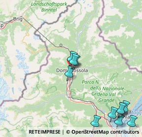 Mappa Via Antonio Mozzanino, 28845 Domodossola VB, Italia (20.49727)